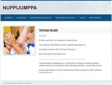 Tablet Screenshot of nuppijumppa.com